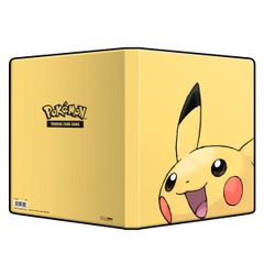 Ultra Pro Pokemon 4 Pocket Pikachu Face Binder